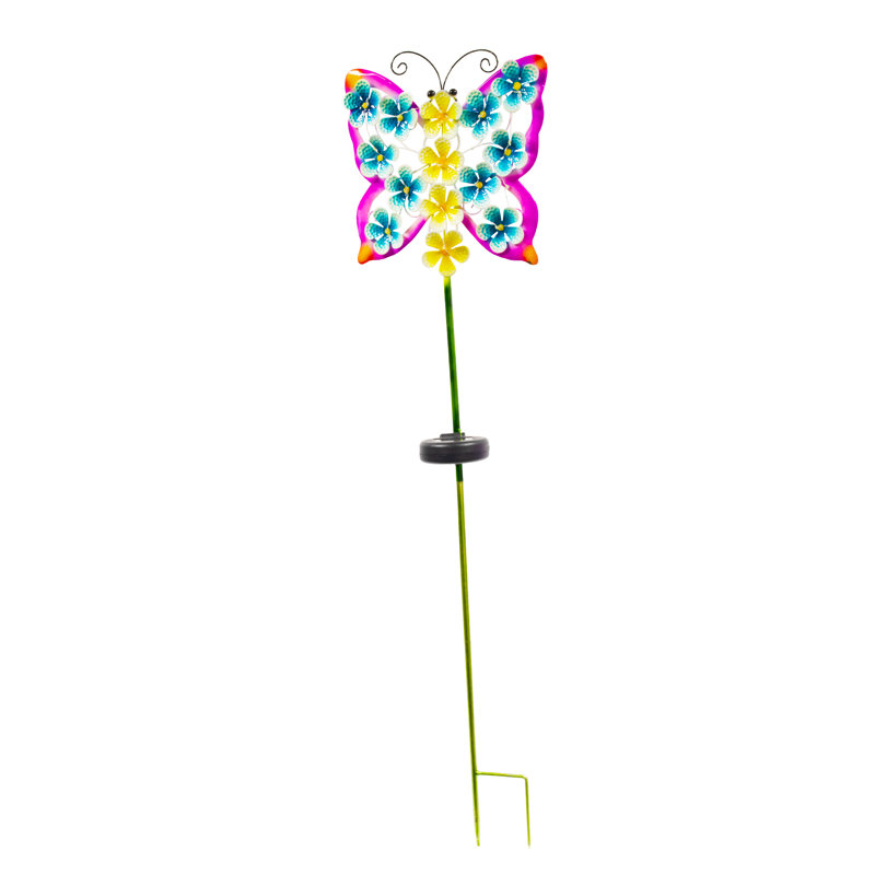 Brzozowski Weather Resistant Metal Insects Garden Stake