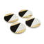 Marble Round 4 Piece Coaster Set