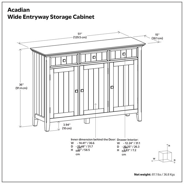 Product Dimensions