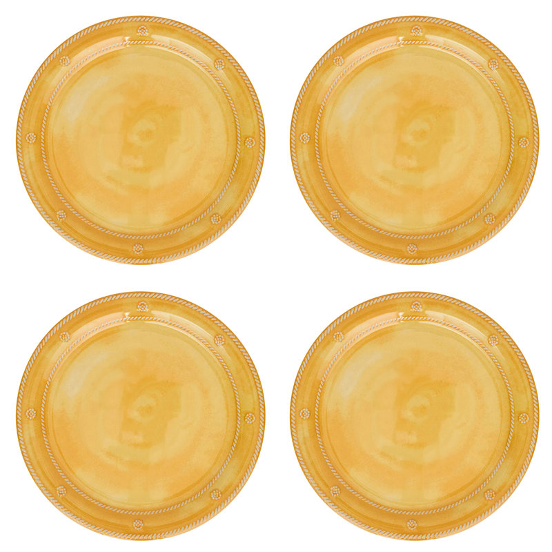 Berry & Thread Melamine Dinner Plate, Sunshine