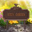 Chickadee Ivy 1-Line Personalized Garden Sign-164544801-166878246