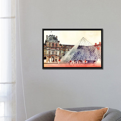 «Louvre In August» par Maja Wronska, impression sur toile