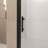 Bifold Shower Door, 1/4"(6Mm) Tempered Glass, Aluminum Frame, Explosion Proof Film