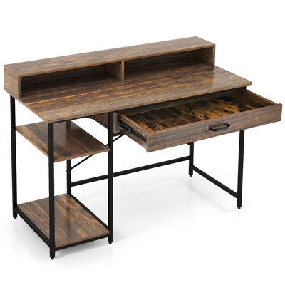 Saharrah Metal Base Computer Desk