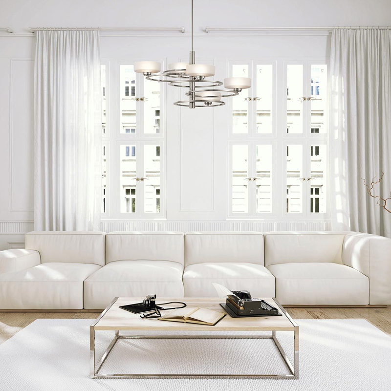 Whitehead 5 - Light Shaded Chandelier