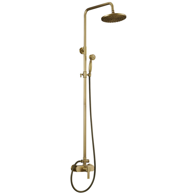 Système de douche complet, Bronze antique