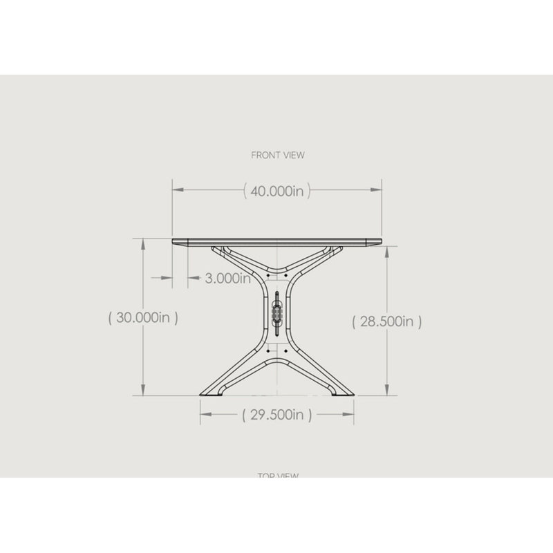 Osage Dining Table 76” In Walnut, Walnut