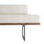 Tuck Leather Bench by Ray Booth