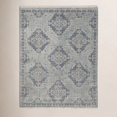 Maeve Hand-Knotted Geometric Wool Rug