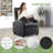 Faux Leather Massage Chair Home Theater Seat with Massage Function, Compact Sofa Chairs