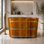 Baignoire profonde autoportante en bois massif 54 "x 28,5" Ofuro