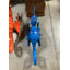 Statue d'hippocampe bleu géant