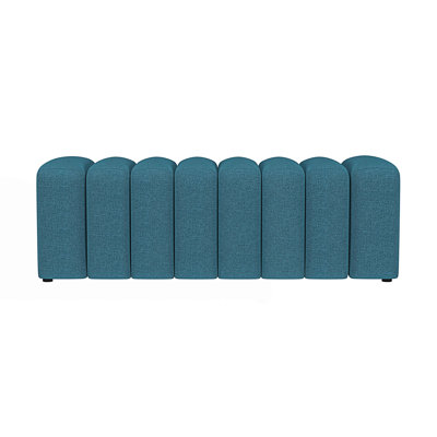 Upholstered Tufted Accent Bench