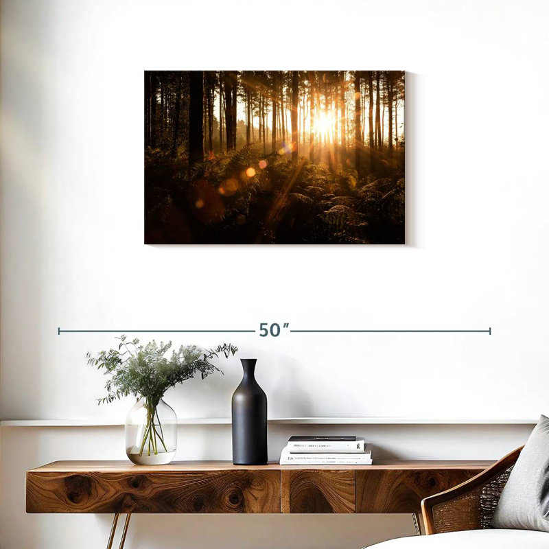 Alvord Pine Forest Sunrise, 20" H x 30" W