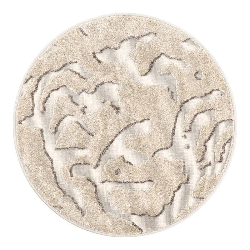 Sabrina Soto ReNew Indoor/Outdoor Rug, Round 3'1"