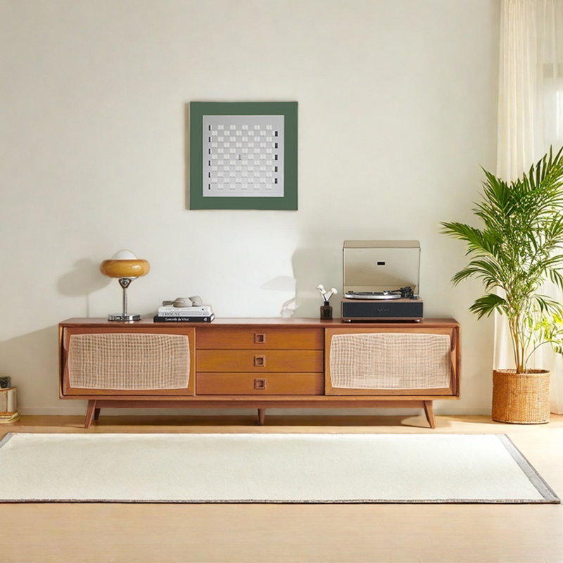 French retro style living room TV stand