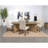 Larrabee Mango Brown Rectangular Dining Table