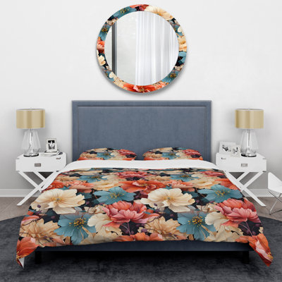 Ensemble de housse de couette pastel