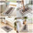 Absorbent Non-Slip Washable Bath Mat Bathroom Rug(Set of 4)-2034535126