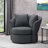 95.25Cm Wide Swivel Barrel Chair-1973897579