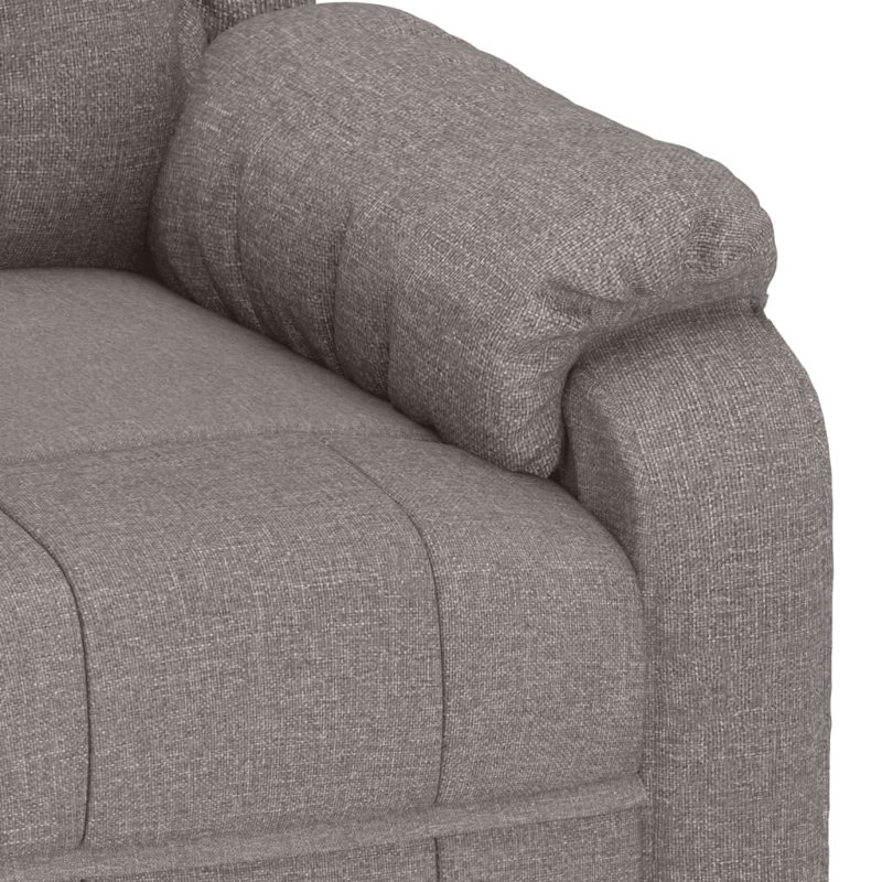 Jasana Manual Recliner, Taupe