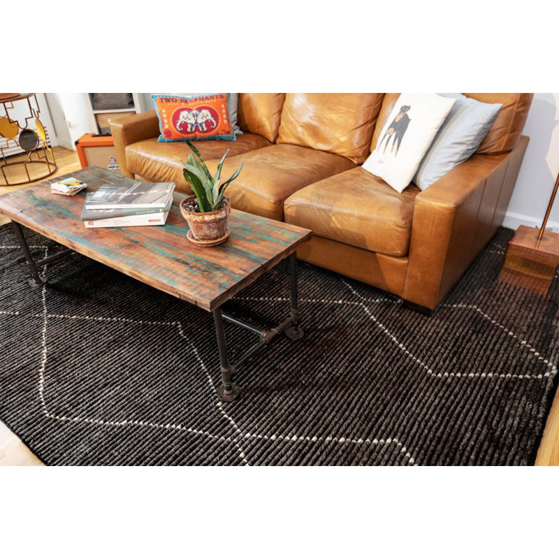 Baha - Asphalt, Rectangle 12' x 15'