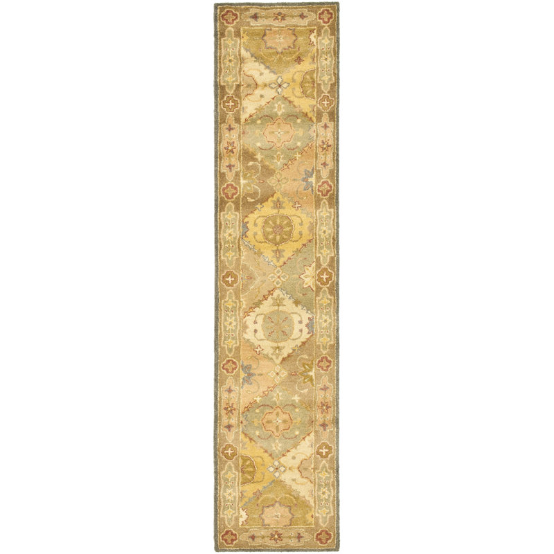 Dunbar Hand Tufted Wool Oriental Rug, Runner 2'3" x 10'