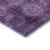 Premium Machine Washable Cerrito AMF557 Eggplant Rug