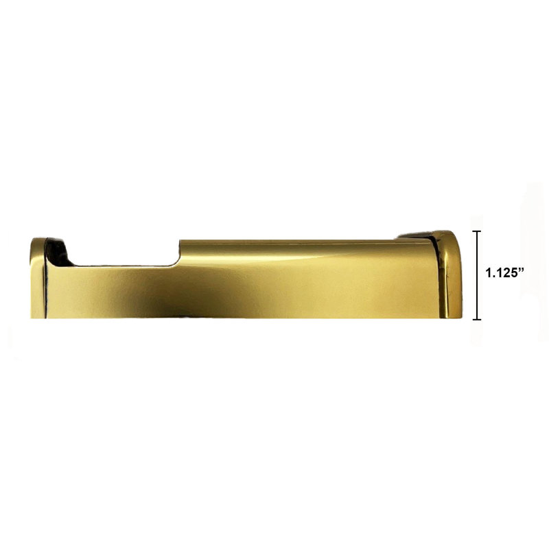 Housse de sonnette traditionnelle (compatible avec Ring 2nd Gen), Laiton poli