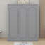 Grand lit escamotable avec tablettes