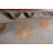 Vegetable Dye Blue Oushak Turkish Area Rug