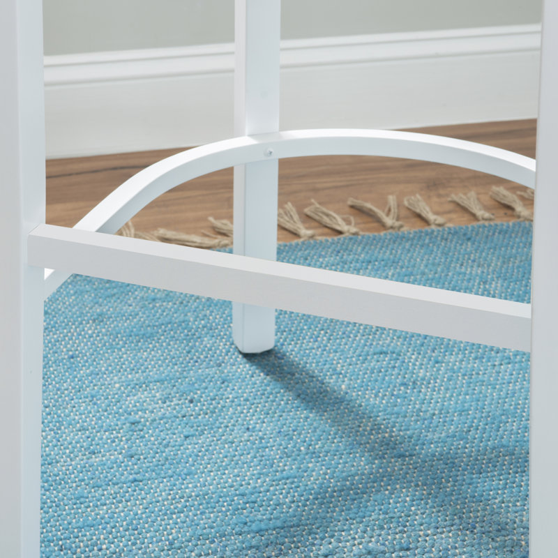 Tabouret de bar 30 po Michalah, Blanc