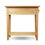 Table de chevet étroite en bois massif et manufacturé-1855302373