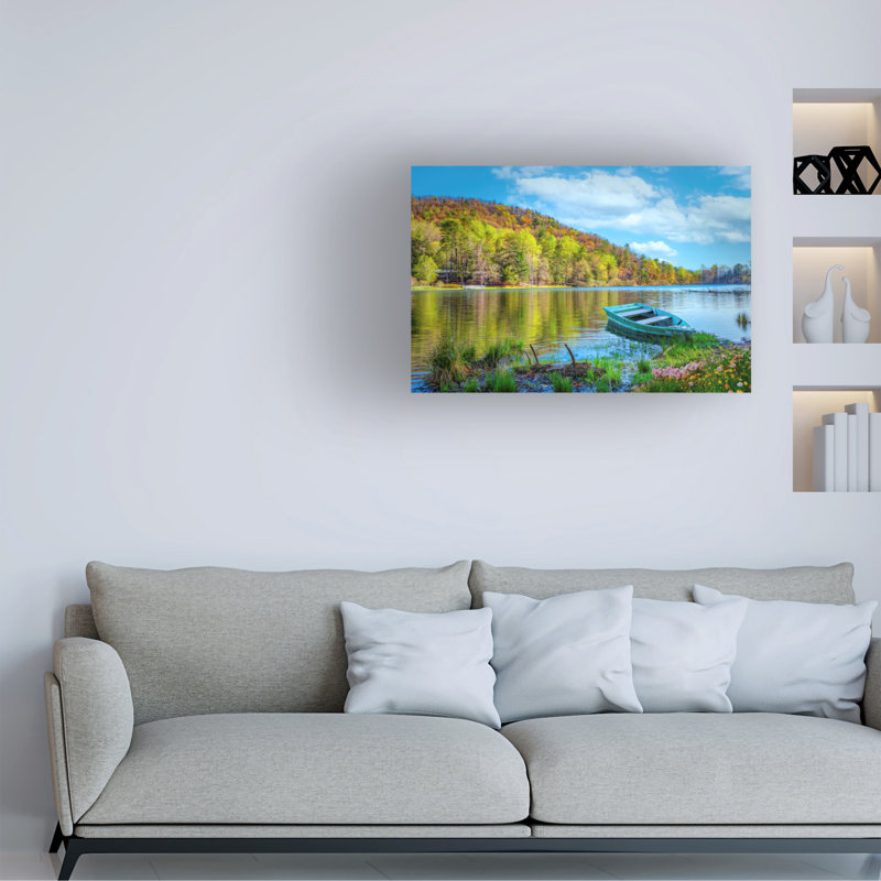 Art sur toile "Bachelor Celebrate Life Gallery Reflecting On Spring", H 12 po x l 19 po