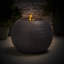 Pedestal Fountain with Lights