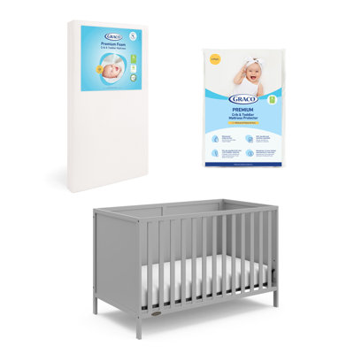 Theo 3-In-1 Convertible Crib With Drawer