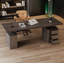 Bureau élégant en bois massif italien Italian Light-892959450
