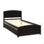 Lit plateforme simple avec lit gigogne