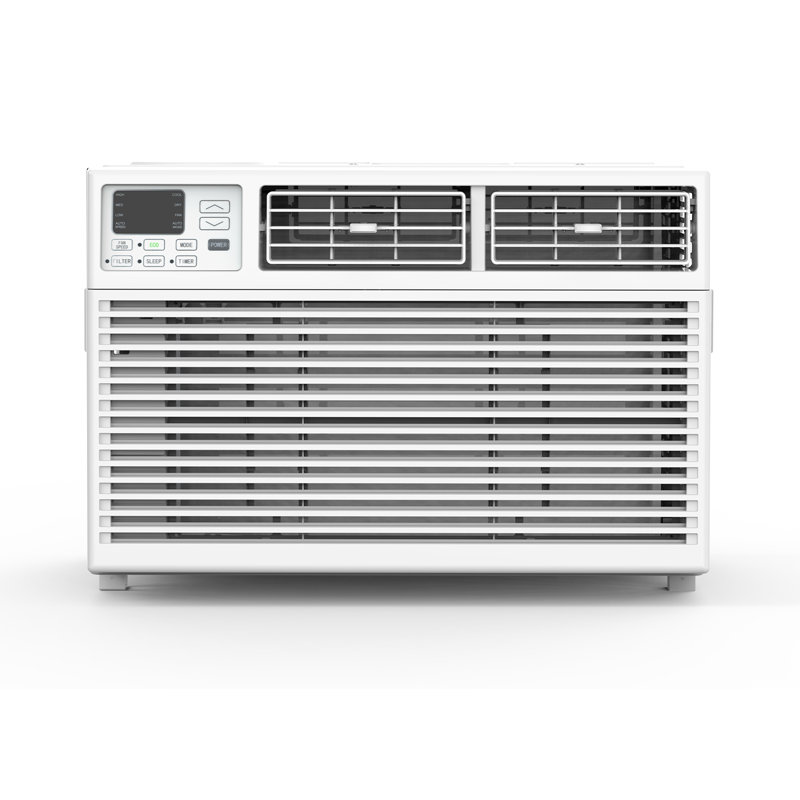Quiet And Efficient Window Air Conditioner With Timer & 6 Modes For Home/office/dorm, Fast Cooling, Remote Control, Doe/Ul/Csa