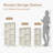  Bomeda 7-Cube Reversible Open Shelf Bookcase, Storage Organizer, White-1622134702