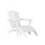 Ensemble de chaise Adirondack en plastique avec repose-pieds Altura-795354205