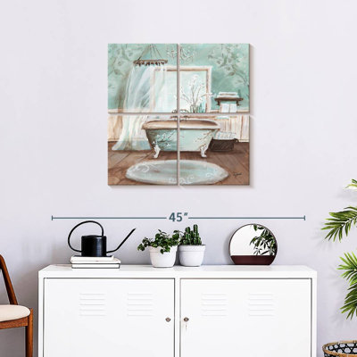 Kerrick Aqua Blossom Bath II