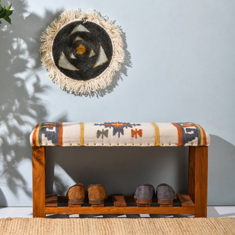 Leiston Cotton Upholstered Storage Bench