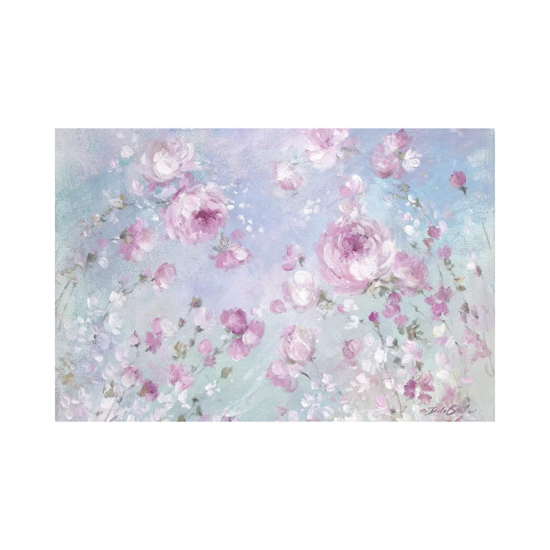 Blooming Roses by Debi Coules - Wrapped Canvas Painting, 66.04 cm H x 45.72 cm W x 1.91 cm D