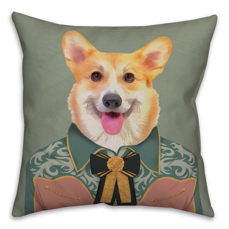 Throw Pillow, 18"H x 18" W
