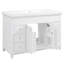 Meuble-lavabo 48 po avec lavabo en résine