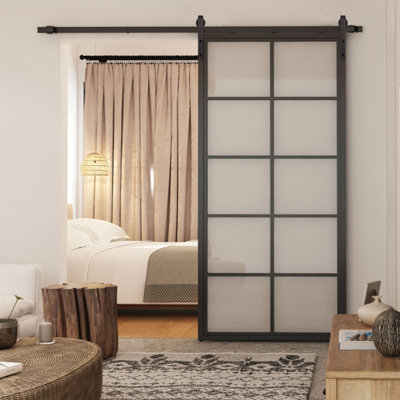 Brawley Metal Sliding Door