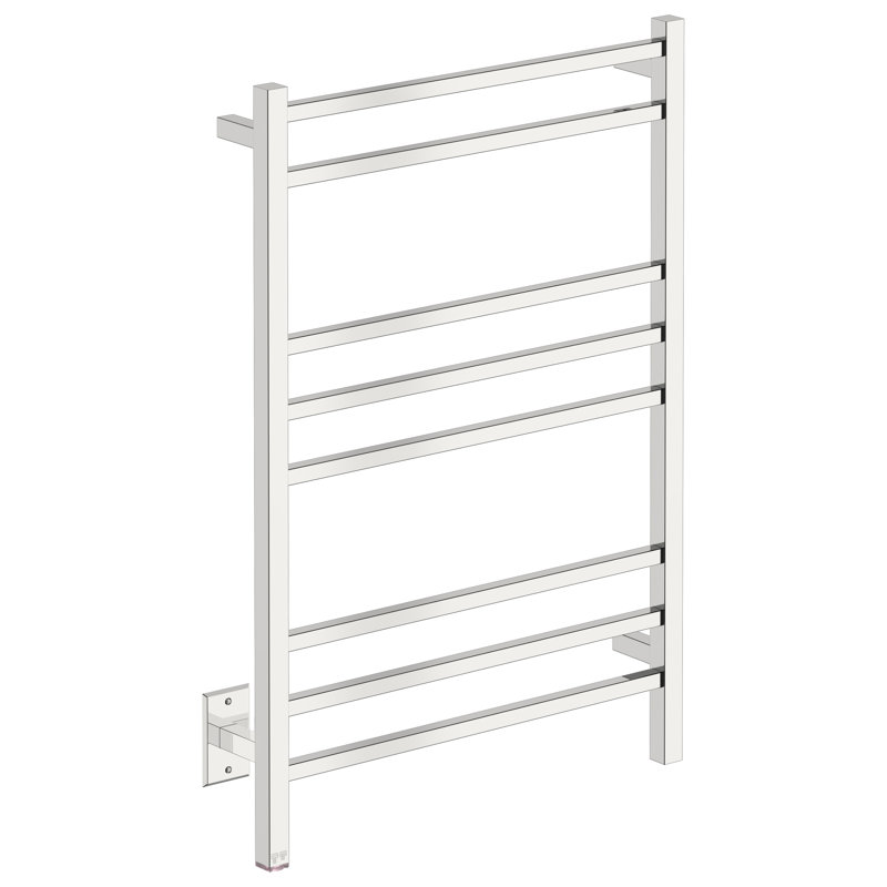 Cubic 4 Wall Mounted Towel Rack, Polished Stainless Steel