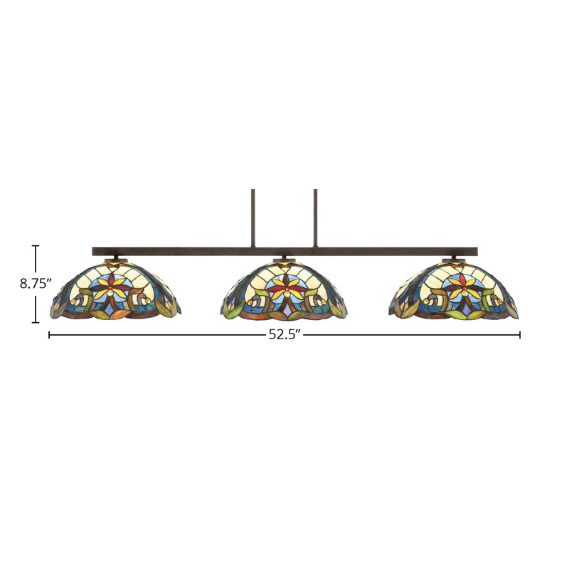 Luminaire suspendu 3 lumières Antwuan
