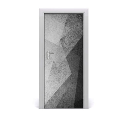 Abstract Lines Door Decal
